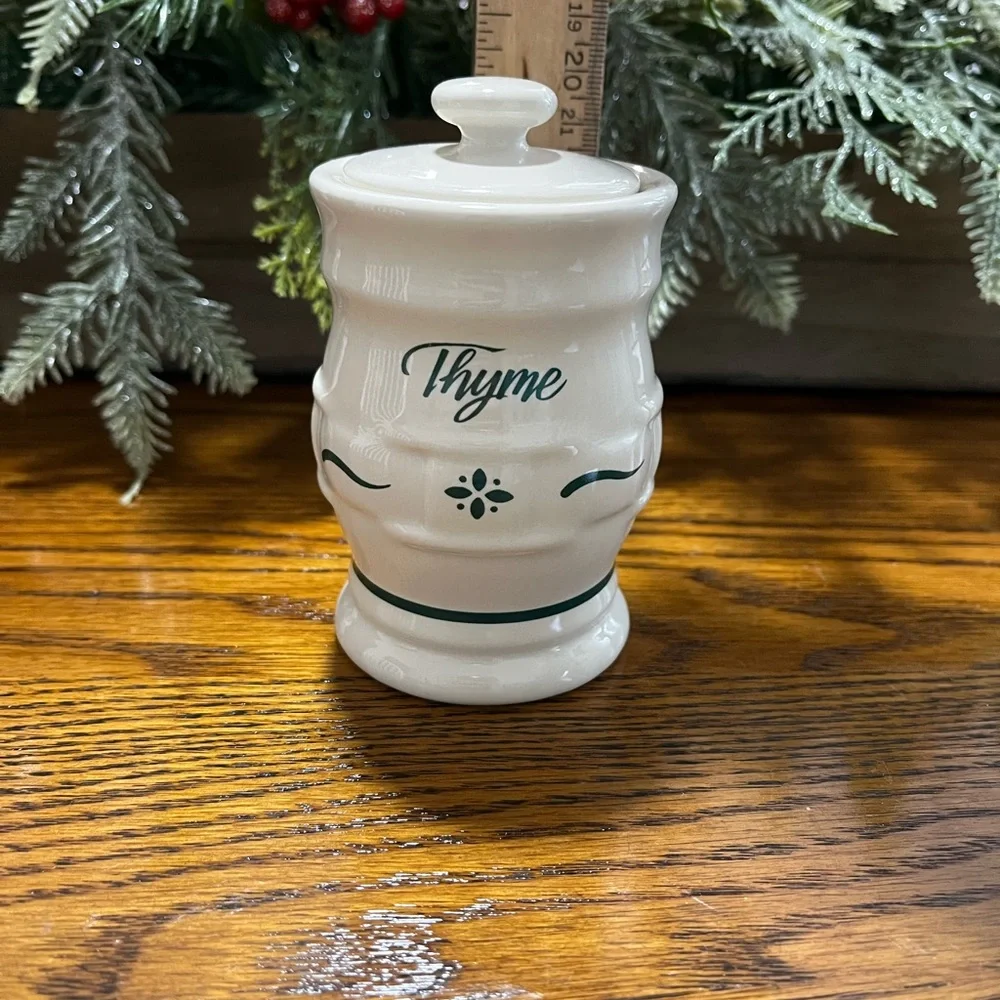 Longaberger pottery spice